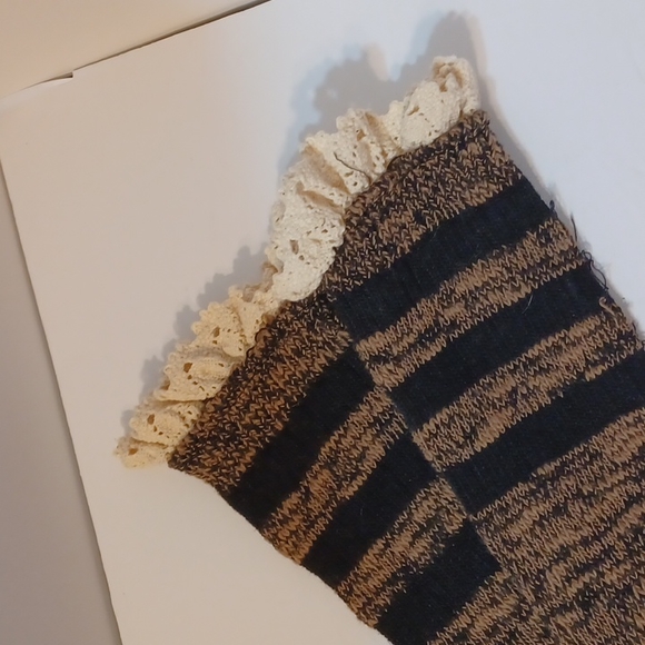 Brown and Black Over the Knee Boot Socks - Picture 2 of 4